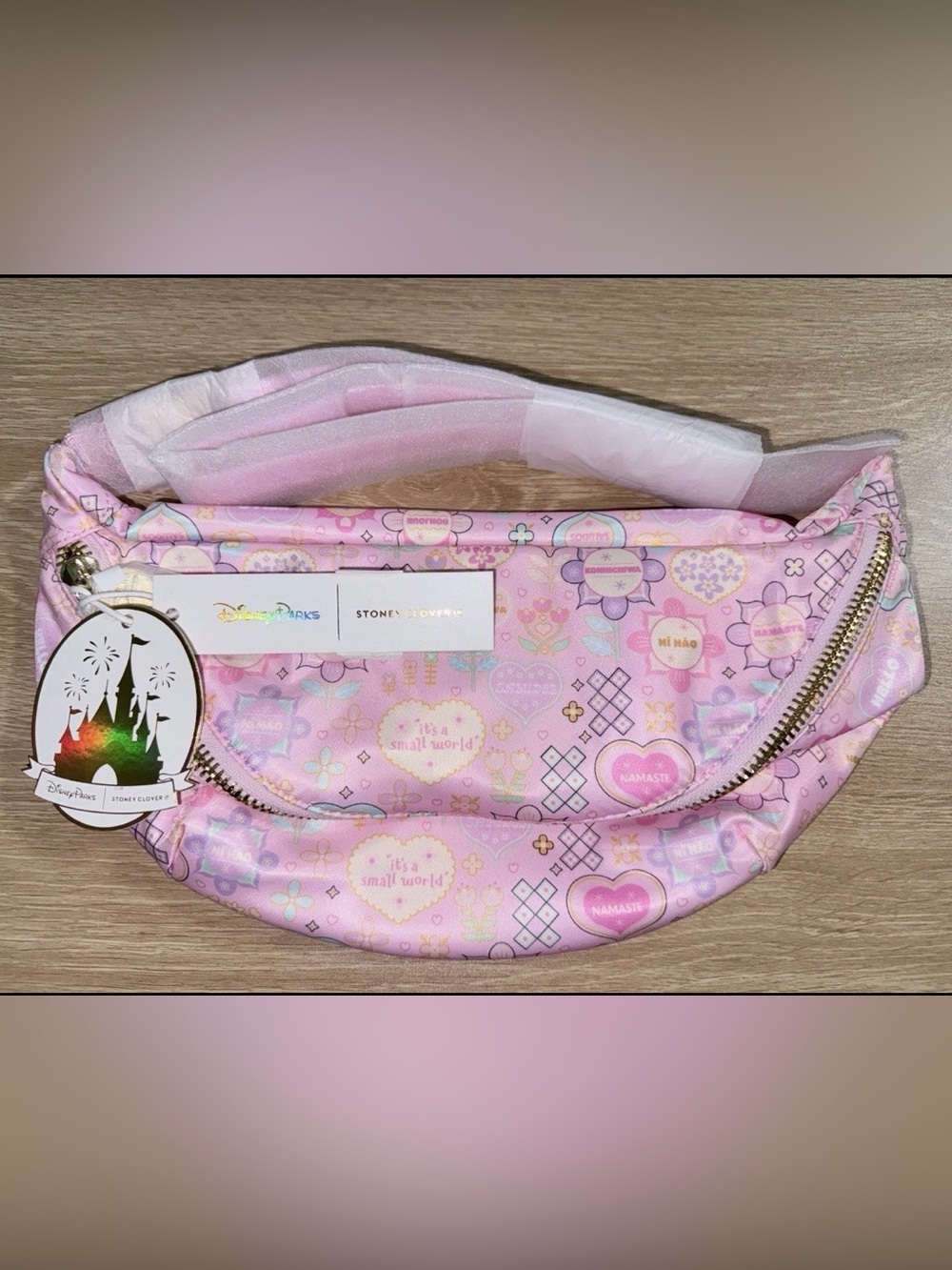 Disney “It’s A Small World” Hello Jumbo Fanny Pack by Stoney Clover Lane